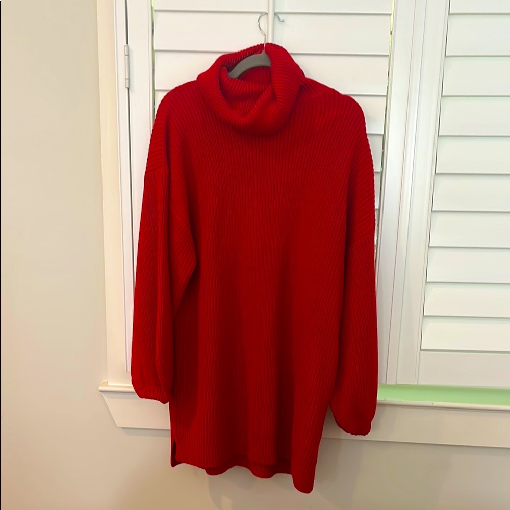 Show Me Your Mumu red sweater dress